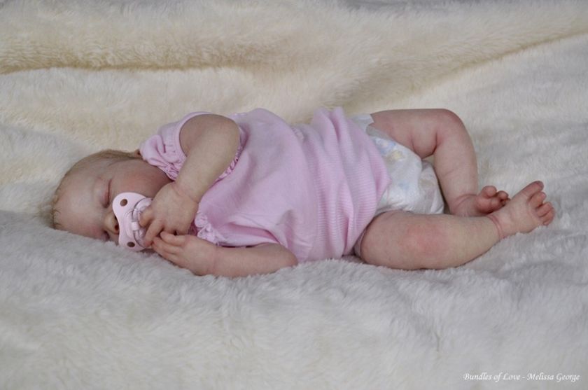 Reborn Baby Doll Kit Sienna by Denise Pratt   Free Doe Suede Body 