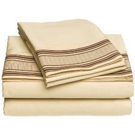 Croscill BOULEVARD King SHEET Pillowcases Set 4 PC  