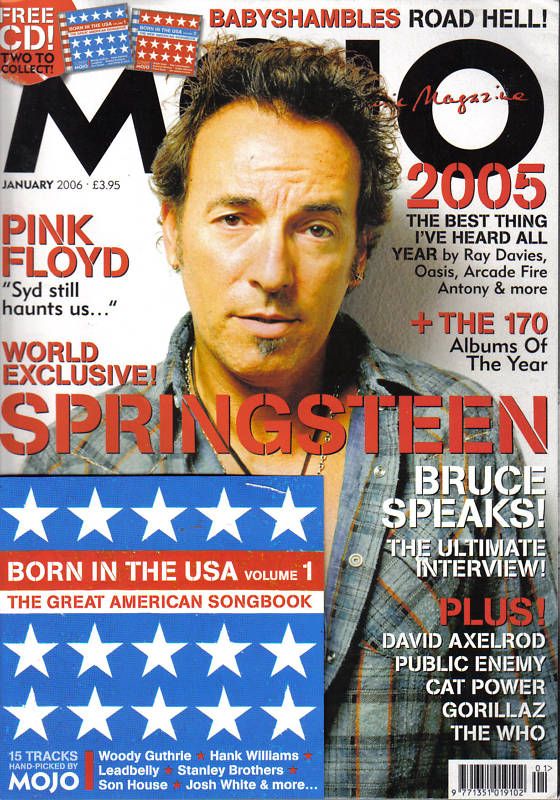 Mojo Magazine 146 Jan.06 Bruce Springsteen + CD Vol.1.  