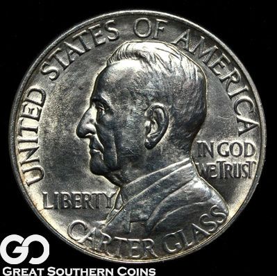 1936 Lynchburg Commemorative Half Dollar CHOICE UNCIRCULATED++  