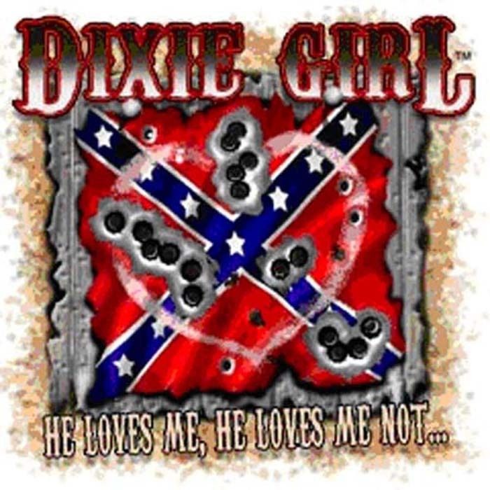 Dixie Southern Girls HE LOVES MEHE LOVES ME NOT   
