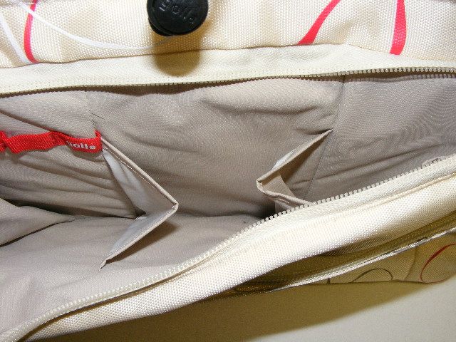   Laptop Cream Flowers Shoulder Bag Messenger Tote Computer Case  