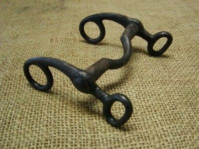 Vintage Military Iron Horse Harness Bit  Antique Old  