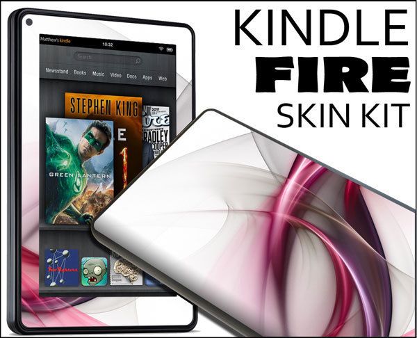  Kindle Fire Skin Vinyl Decal eBook Netbook Tablet #103  