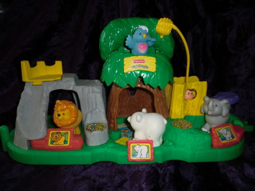 Fisher Price 2001 Little People Animal Sounds Zoo 77949  