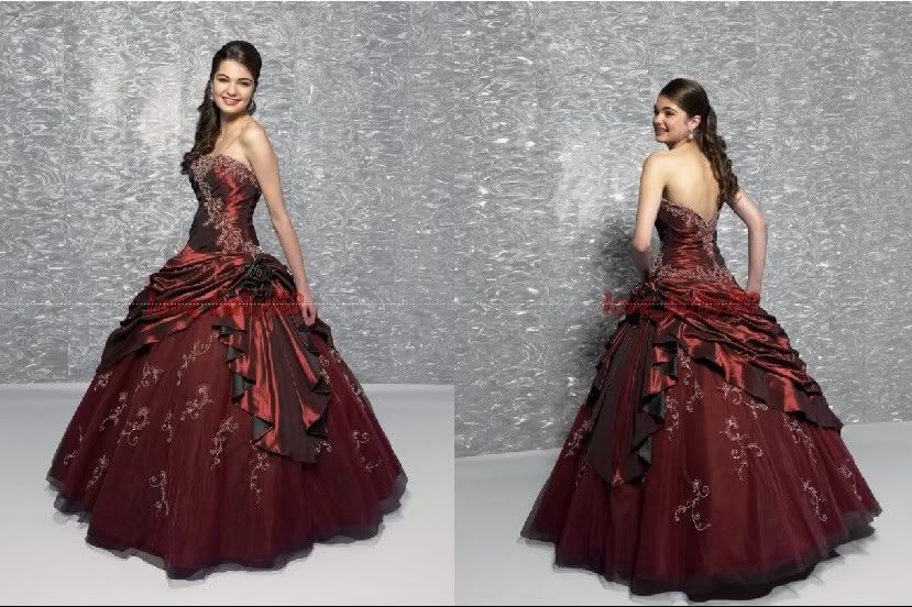 Quinceanera Dress Prom gown Birthday PartyStock SZ 6 16  
