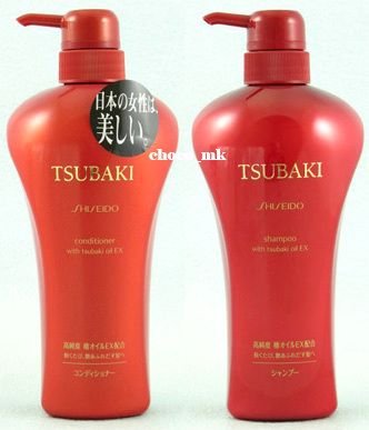 Shiseido Tsubaki Hair Care Shampoo Conditioner 550ml  