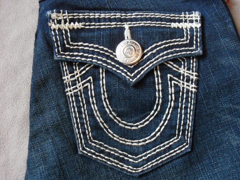   RELIGION BILLY NATURAL BIG QT WOMENS STRAIGHT LEG JEANS SIZE 24 NEW