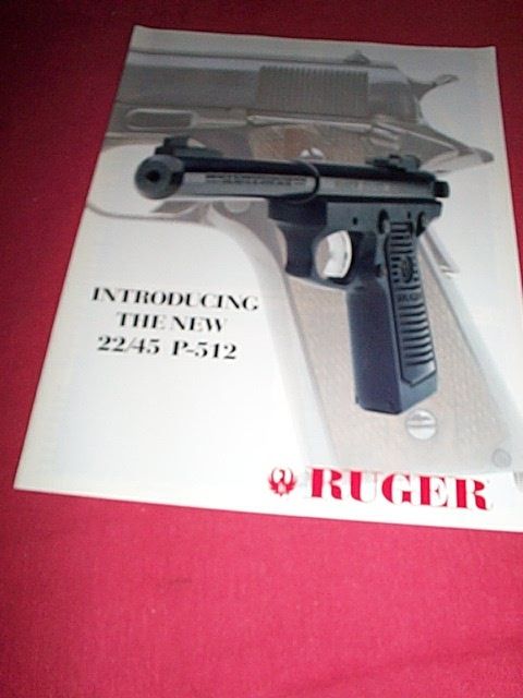 Ruger Flier On 22/45 & P 512 Gun Arms Gun  